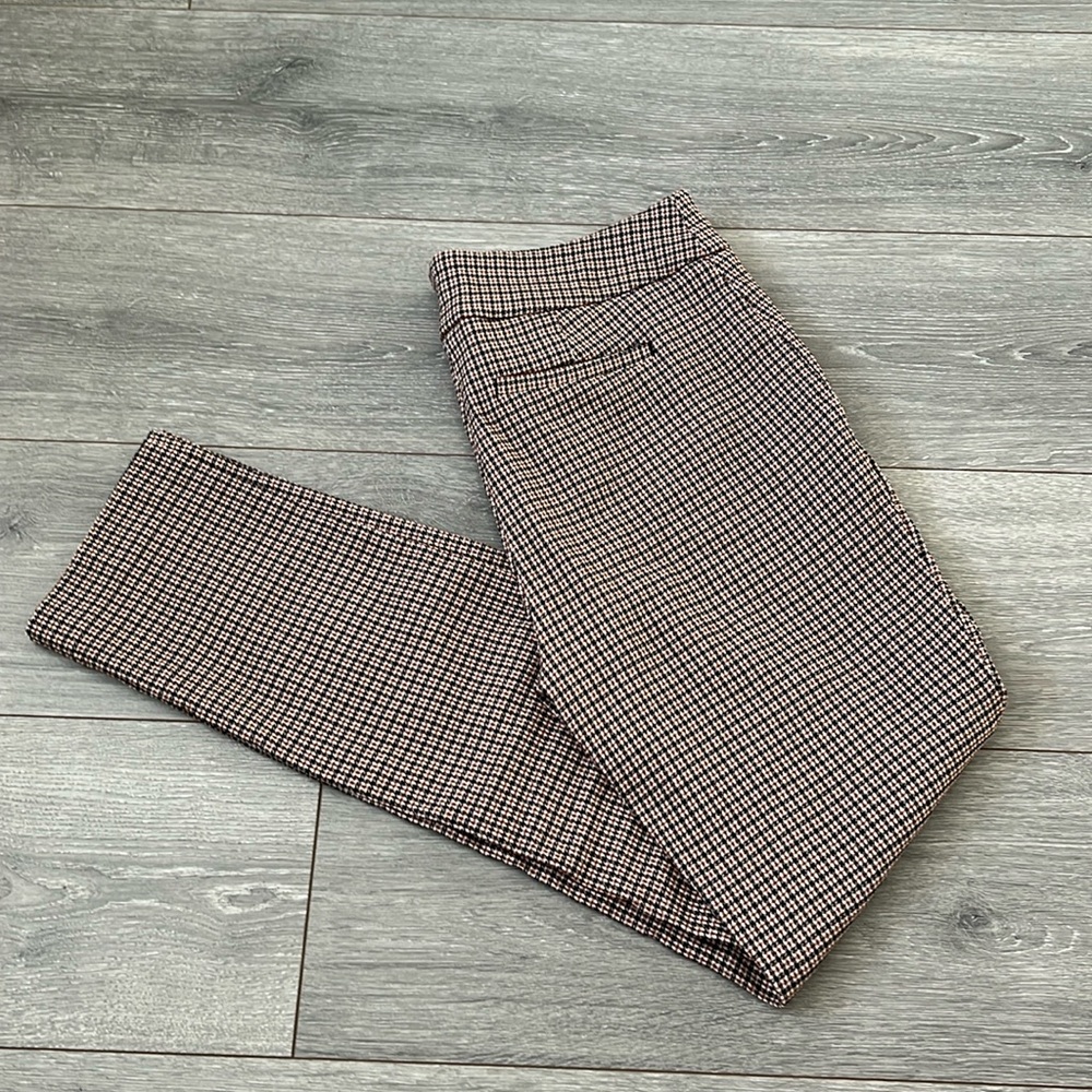 Worthington Slim Leg Plaid Pants